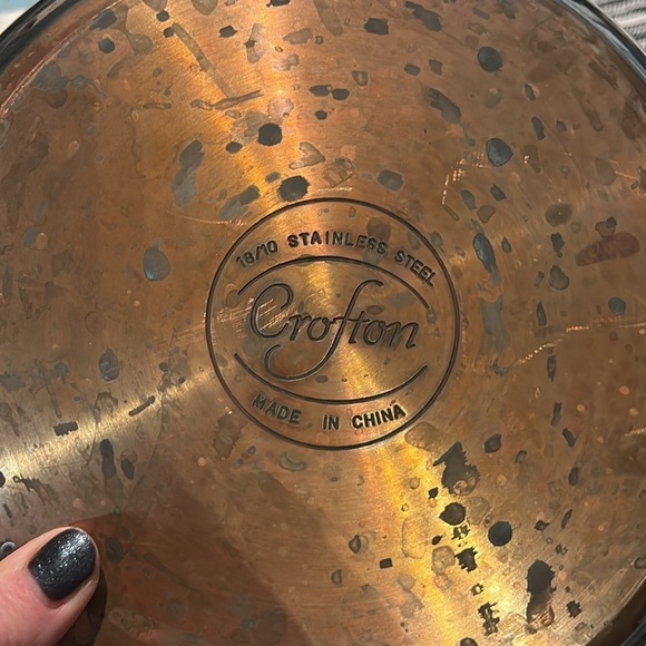 Crofton Copper Bottom pan - Picture 3 of 3